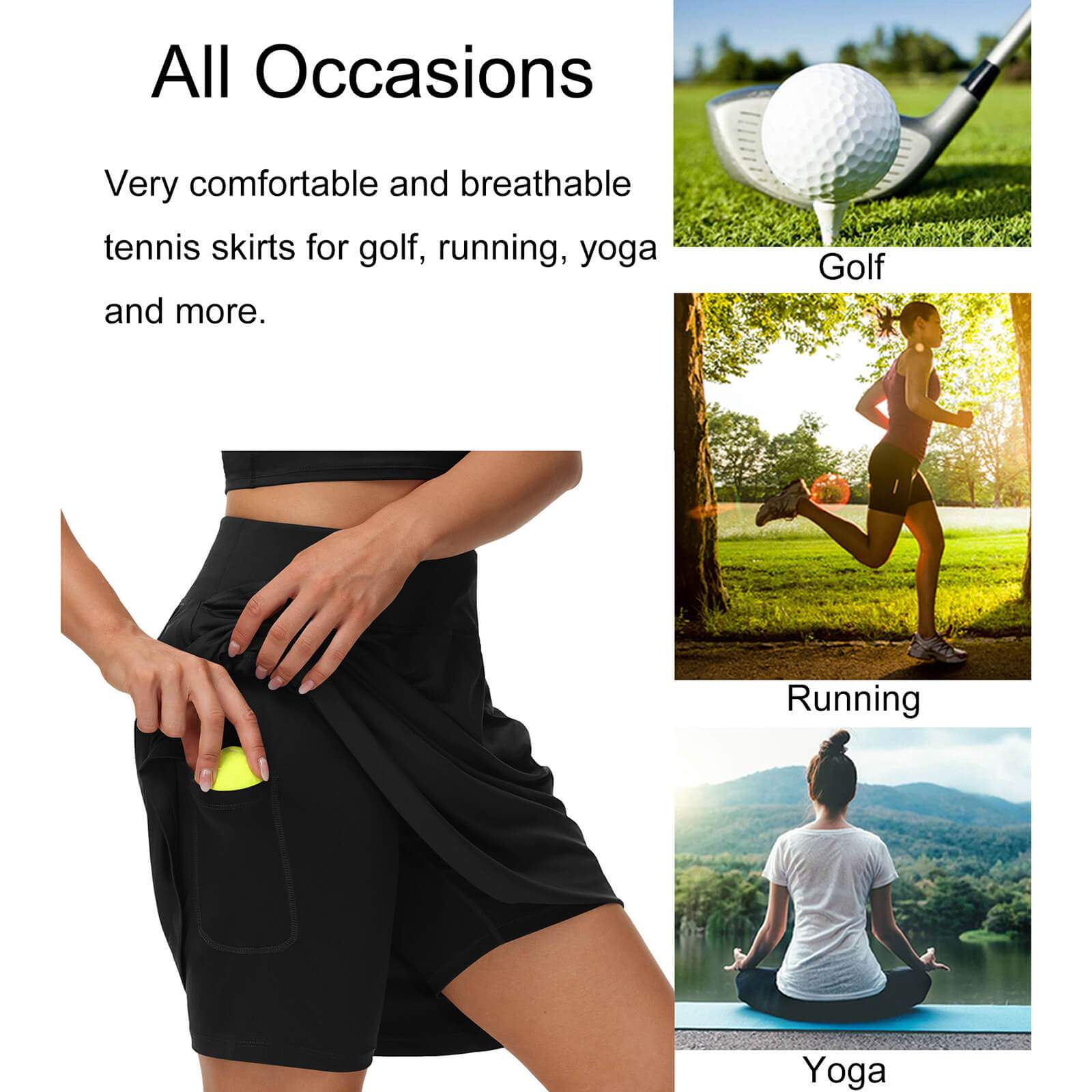 Womens long hot sale tennis shorts